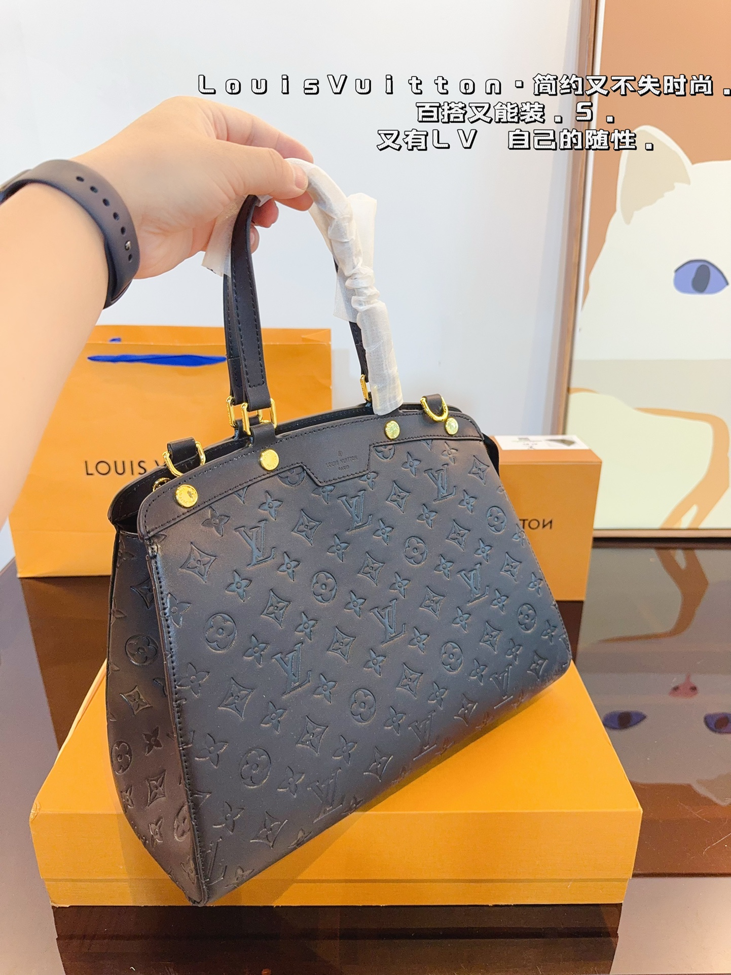 louis-new-arrival-montaigne-bag-size-33-12-23cm-6754