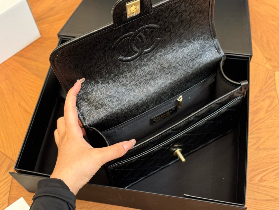 cc-new-arrival-22k-caviar-leather-size-25-15cm-8148