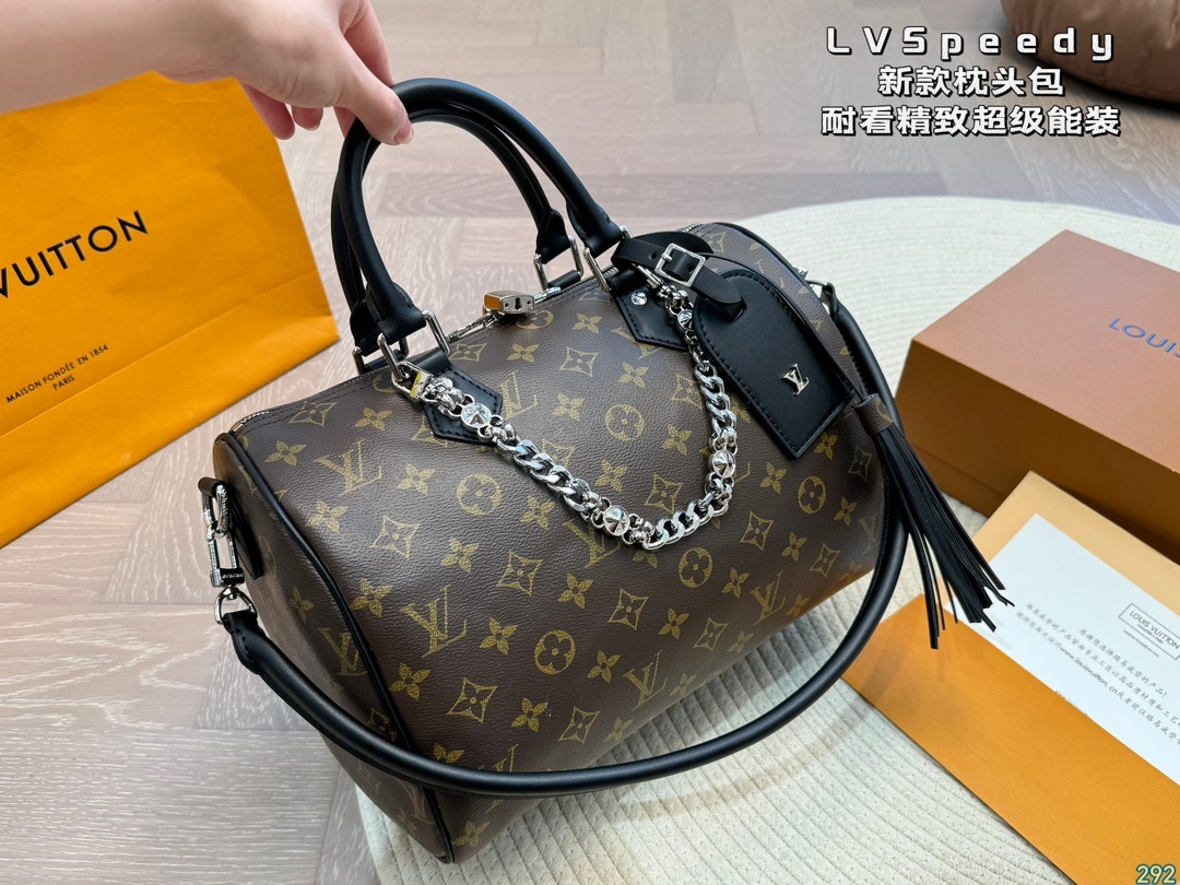 Louis new arrival speedy bag size: 30 * 21 cm