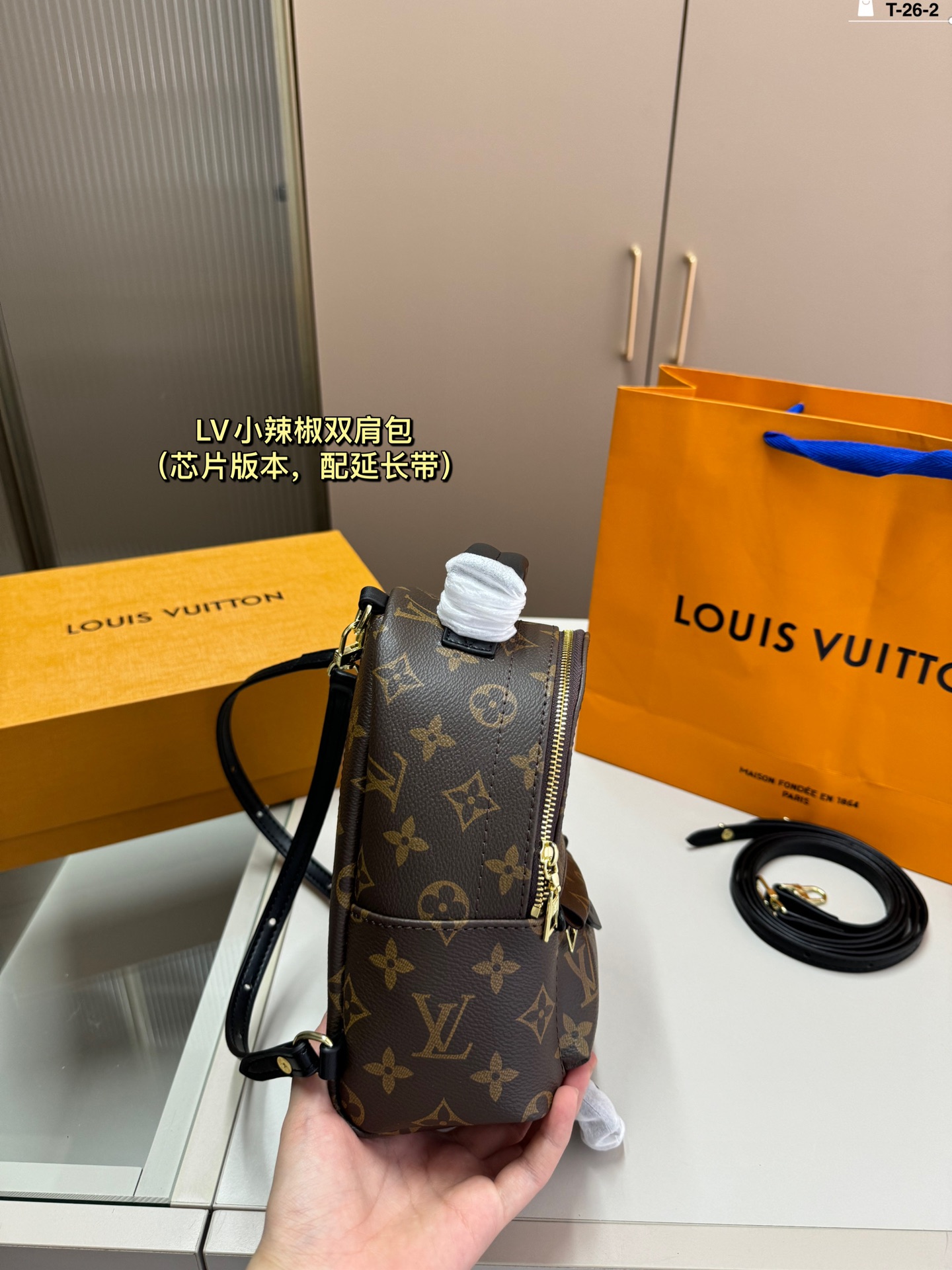 louis new arrival mini backpack bag size: 16*20 cm