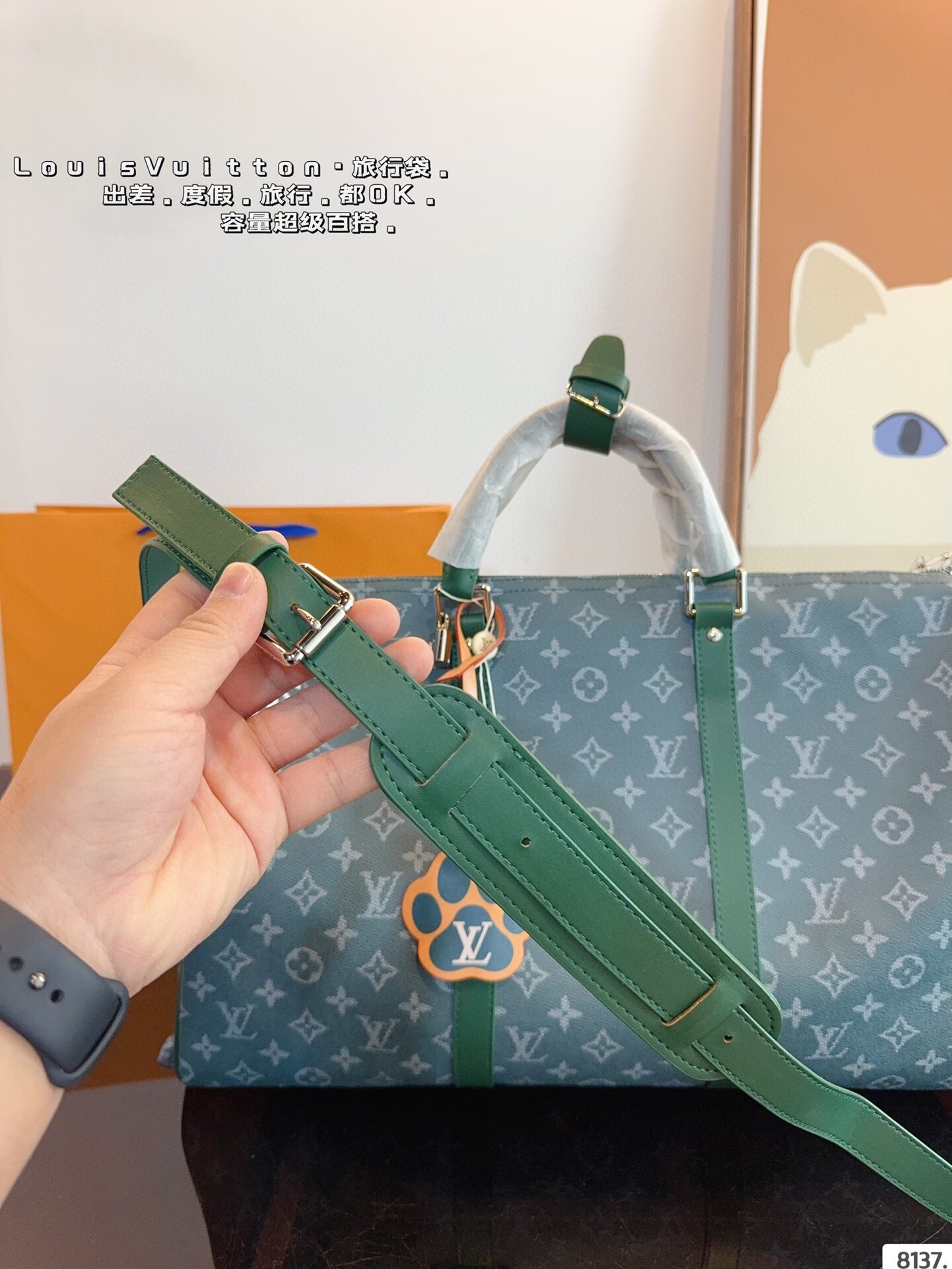 Louis new arrival keepall bag size: 50*23*29 cm