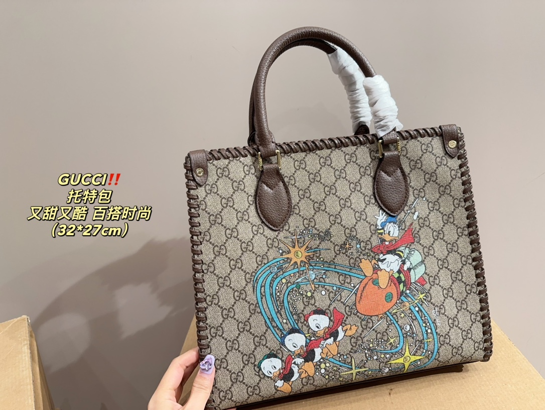GG new arrival tote bag size: 32*27 cm