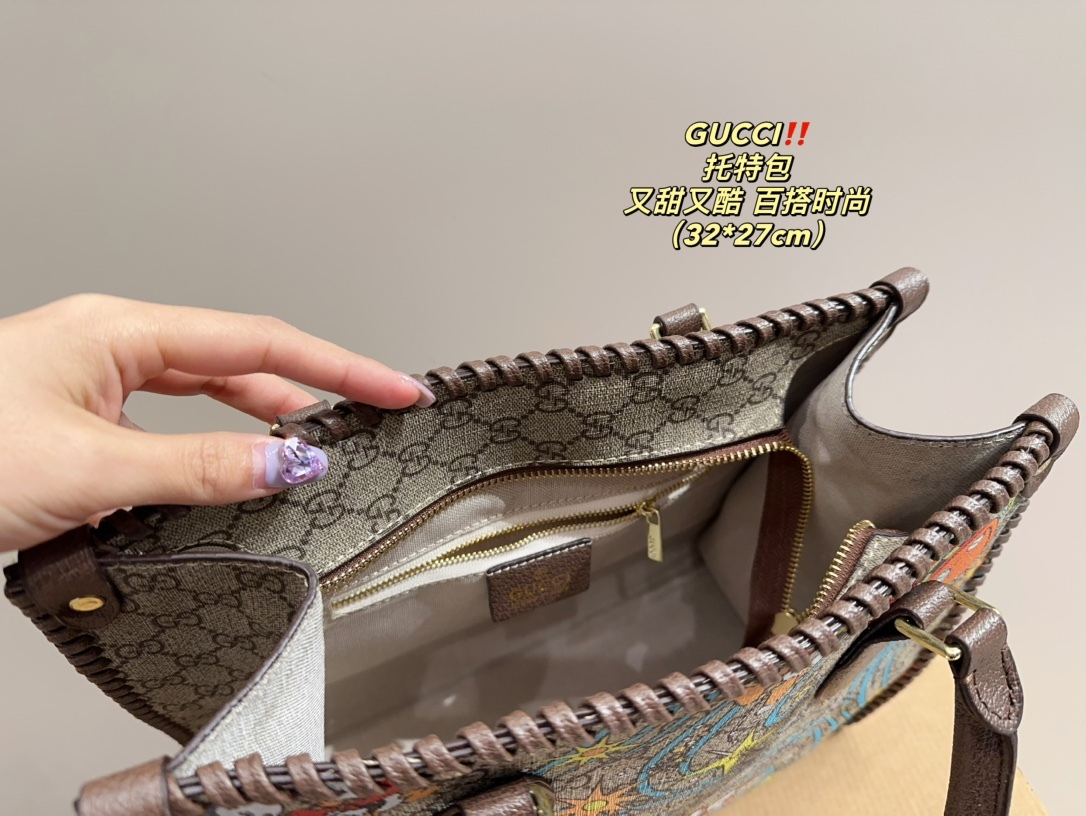 GG new arrival tote bag size: 32*27 cm