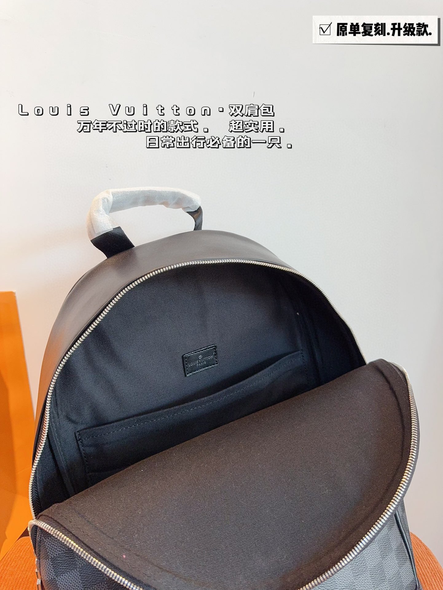 Louis new arrival Lv DISCOVERY men backpack bag size: 30*12*38cm