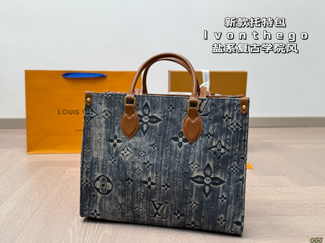 Louis new arrival onthego tote bag size: 34*27 cm