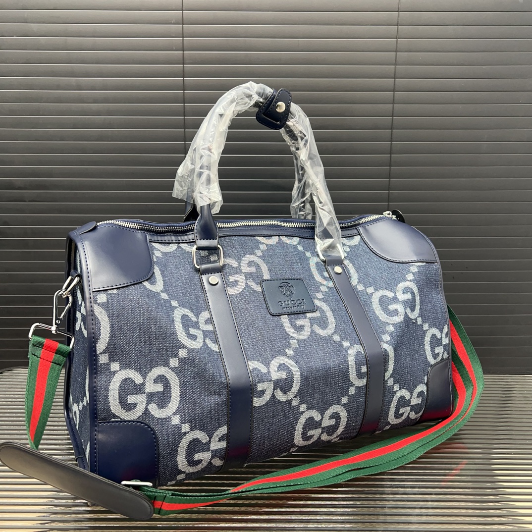 Gg new arrival denim travel bag size: 50*28 cm