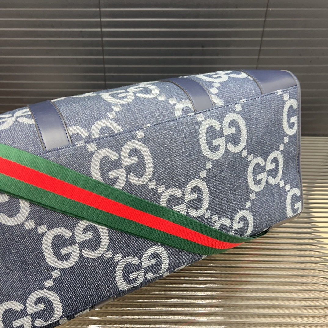 Gg new arrival denim travel bag size: 50*28 cm