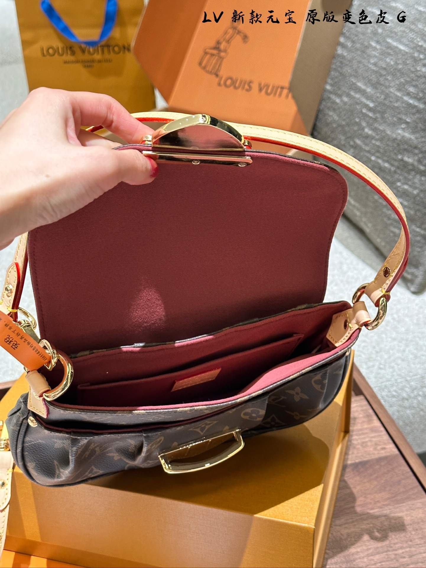 Louis new arrival Sunset Monogram bag