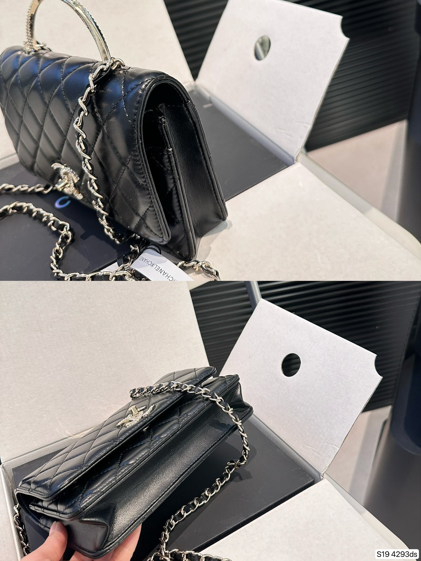 CC new arrival woc handbag size: 19*12.5 cm