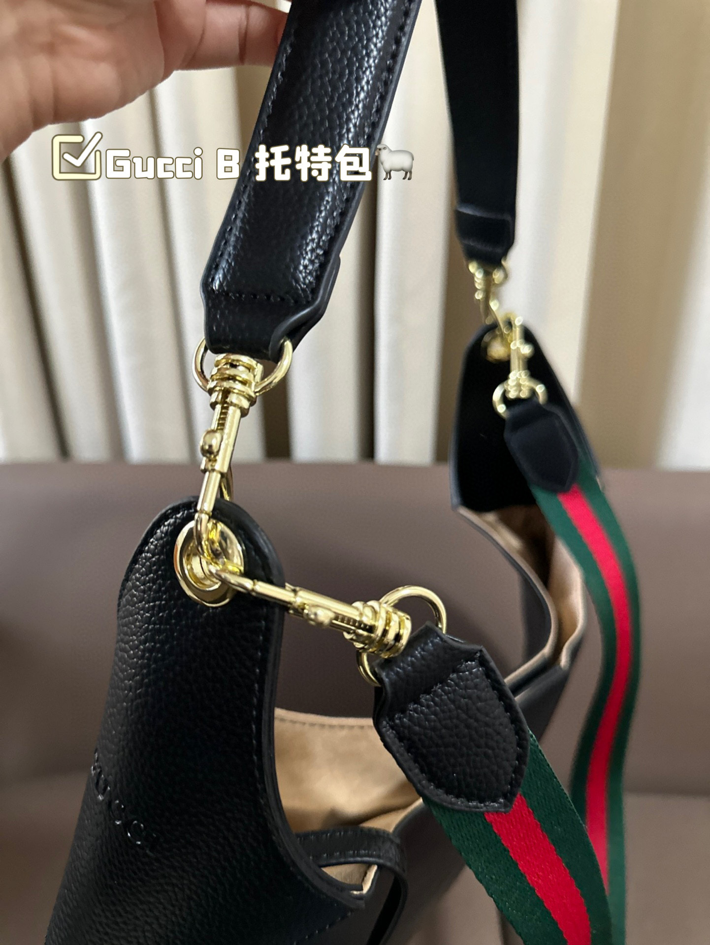 GG B new arrival tote bag size:  50*32 cm