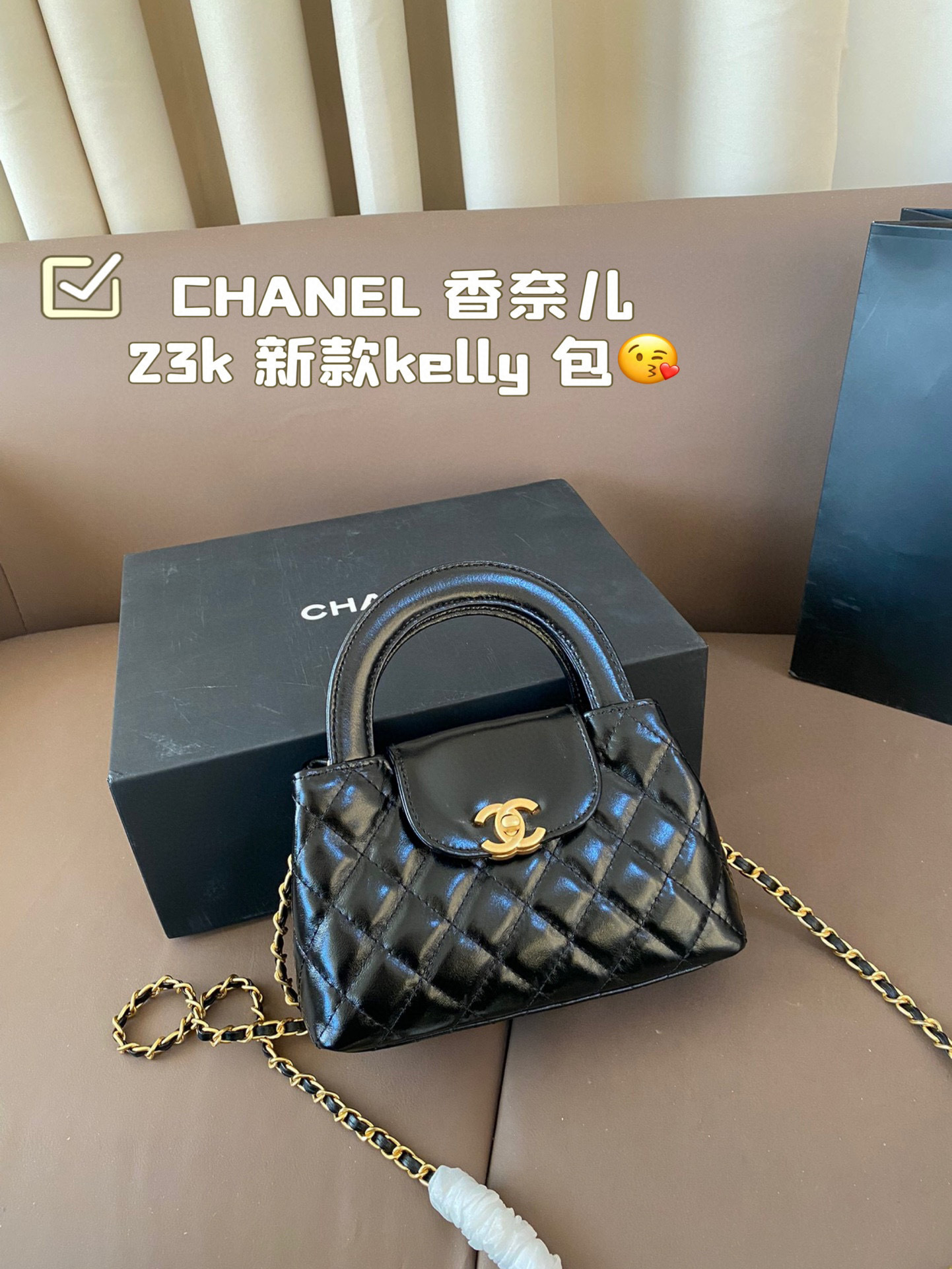 cc-new-arrival-23k-kelly-bag-size-19-13-cm-6302