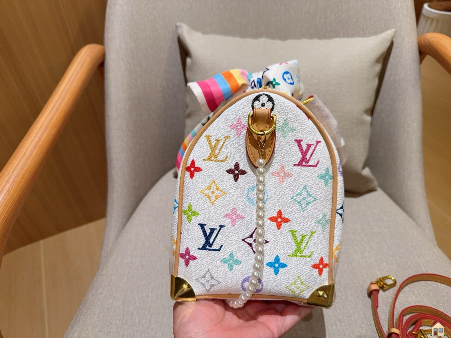 Louis new arrival speedy bag size: 25 cm
