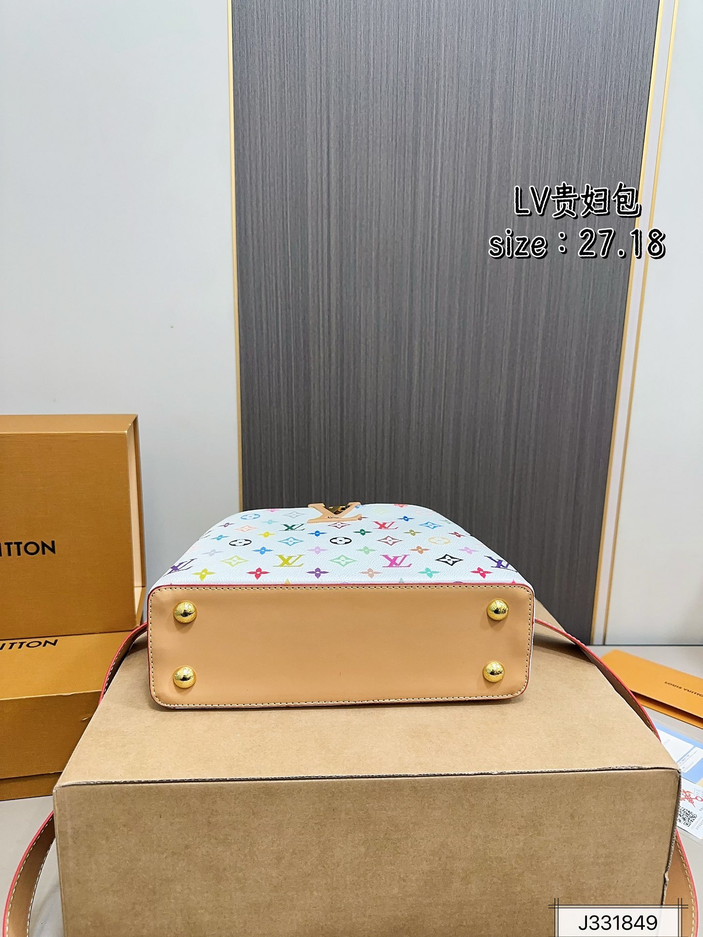 Louis new arrival 2025 capucines bag size:27*18 cm