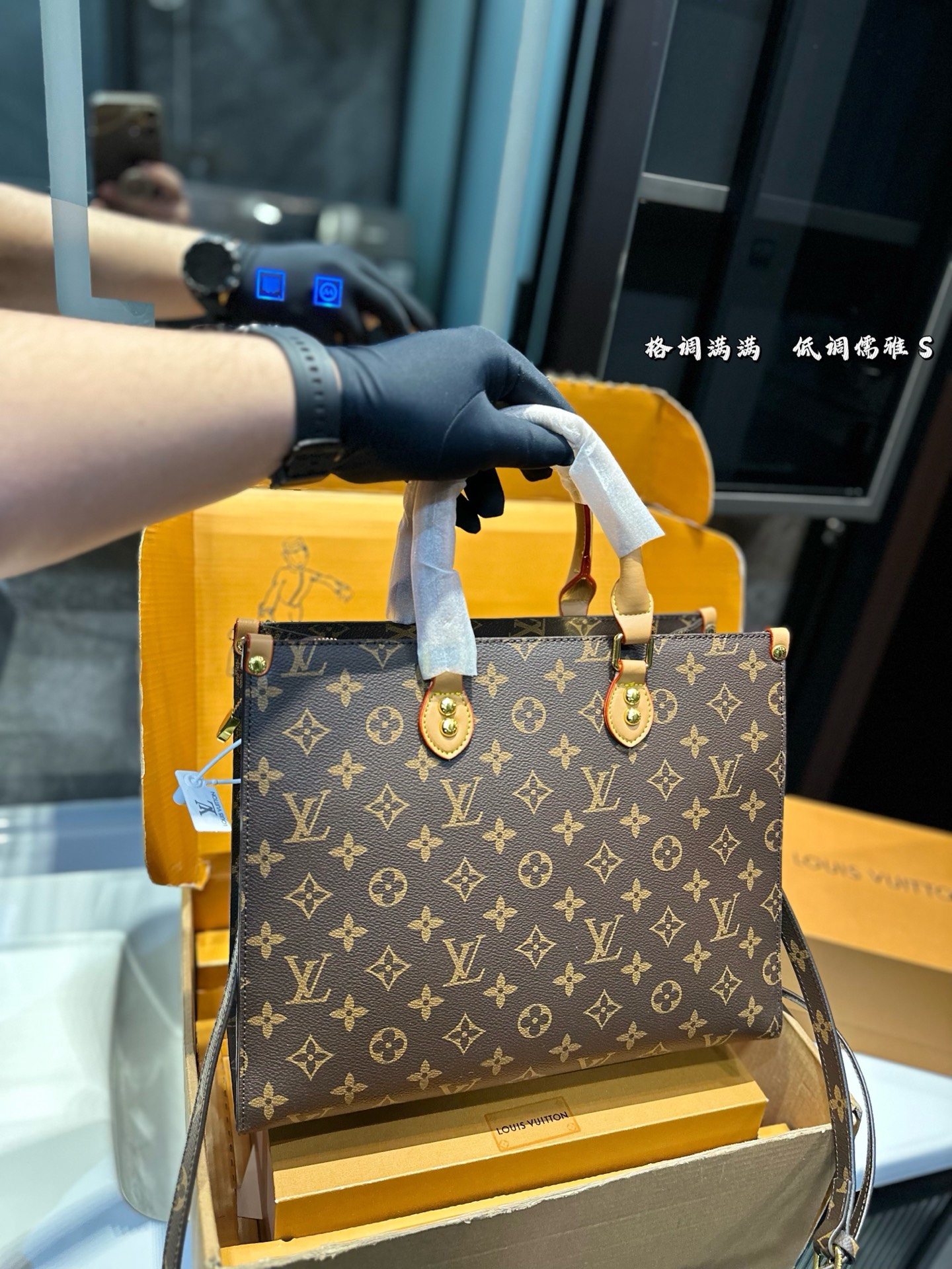 Louis new arrival tote bag 008 size: 35*28 cm