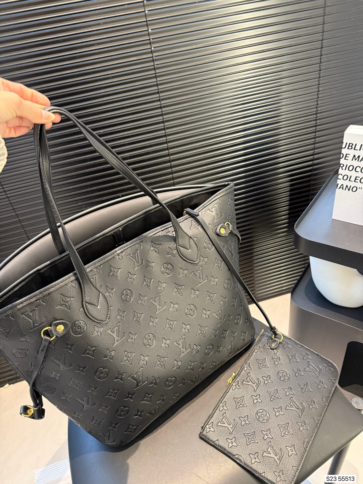 louis-new-arrival-black-neverfull-bag-size-33-29-cm-1612