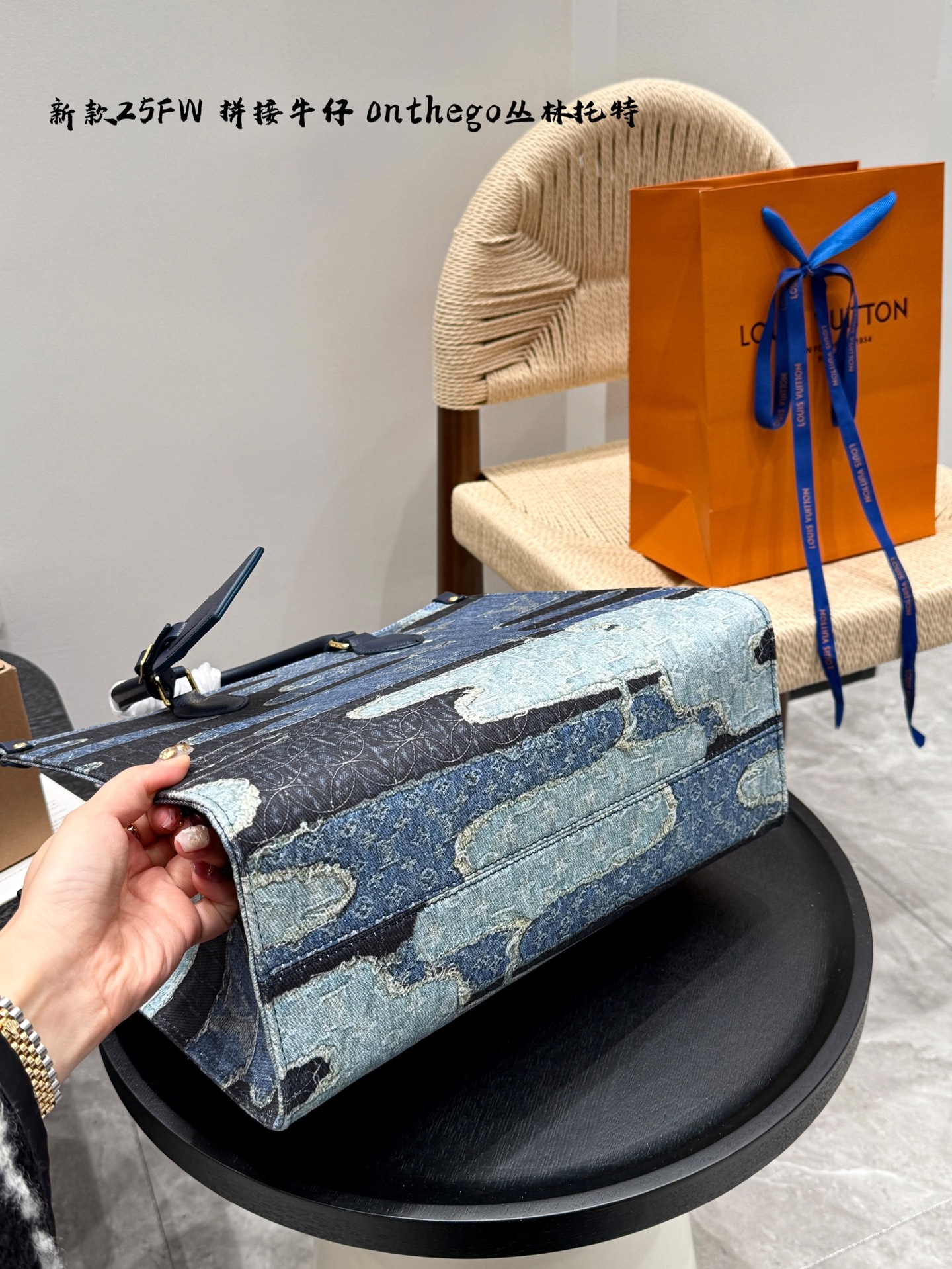 Louis new arrival onthego tote bag size:35 * 28cm