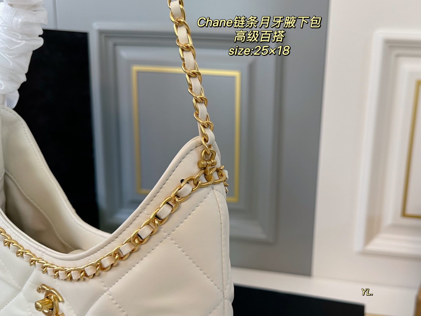 cc-new-arrival-chain-hobo-bag-size-25-18-cm-9830