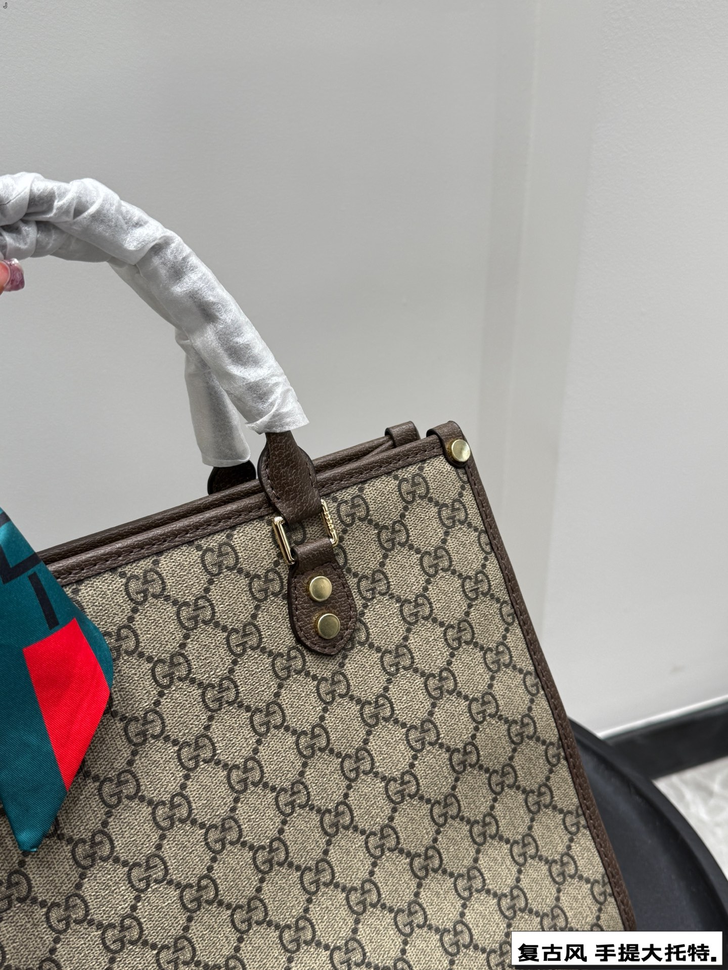 Gg new arrival tote bag size: 31 * 25 cm