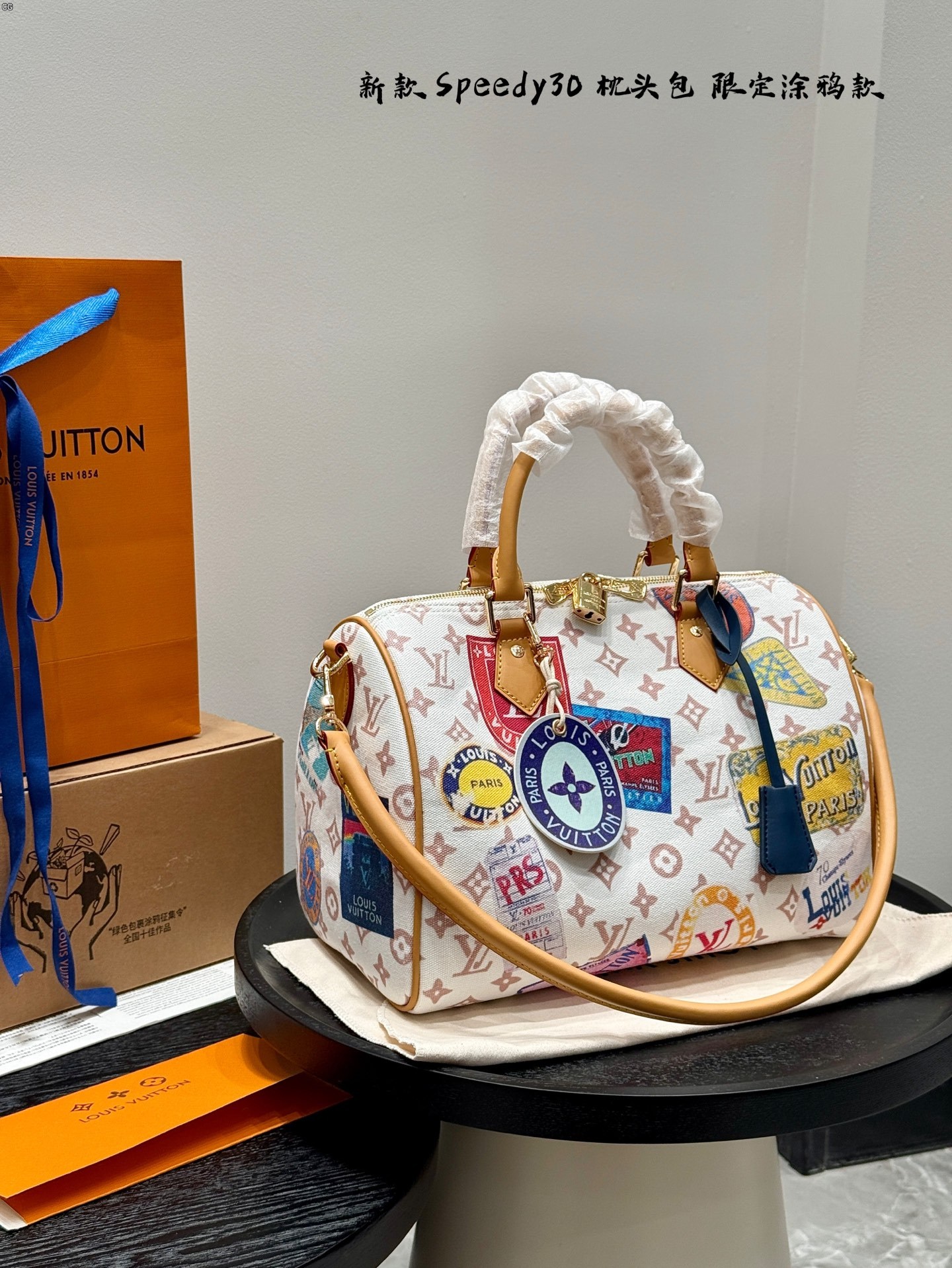 Louis new arrival speedy 30 bag size: 30 cm