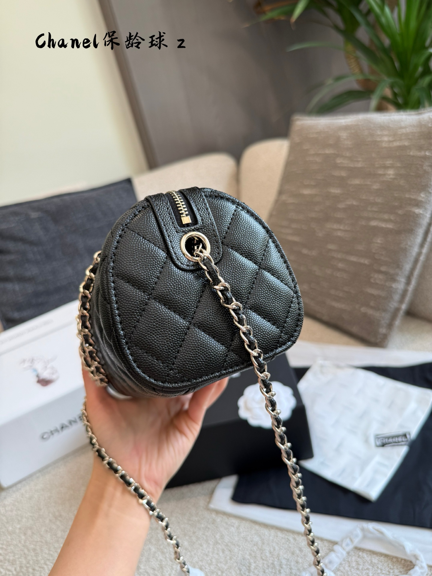 Cc new arrival 25P caviar leather bag