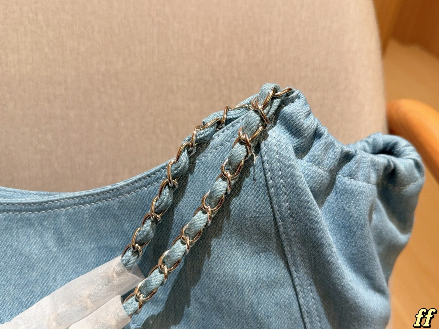 Cc new arrival denim hobo bag size: 42*31*18 cm