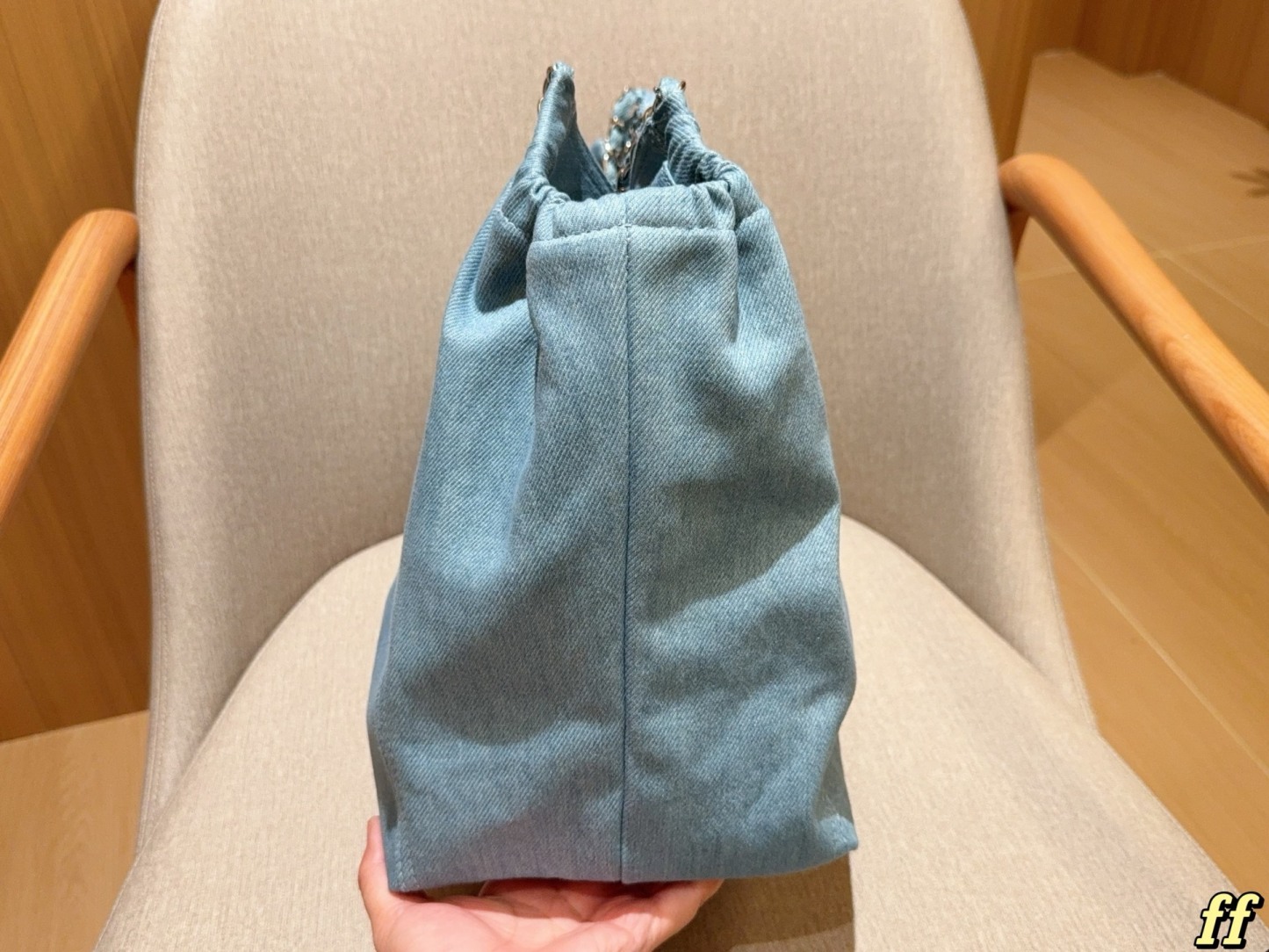 Cc new arrival denim hobo bag size: 42*31*18 cm