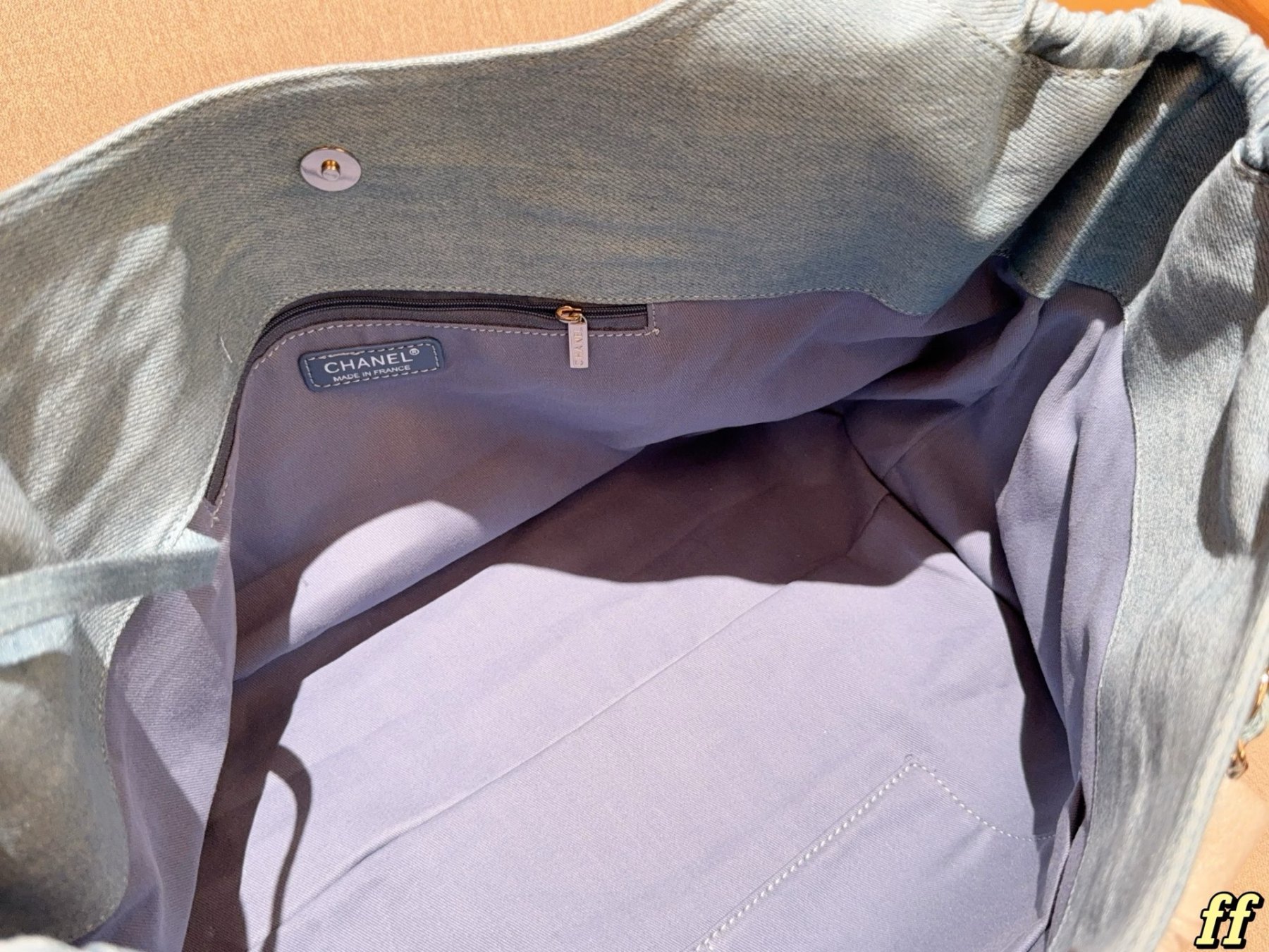 Cc new arrival denim hobo bag size: 42*31*18 cm