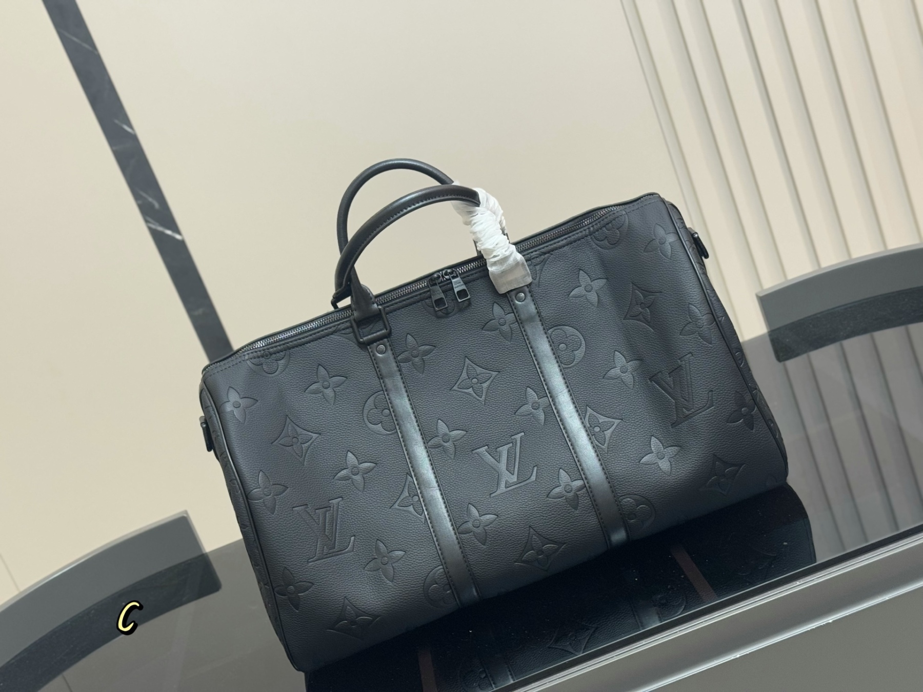 louis-new-arrival-black-keepall-bag-size-50-cm-9192