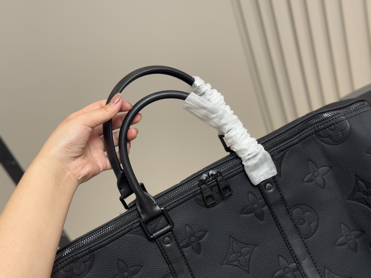 Louis new arrival black Keepall bag size: 50 cm