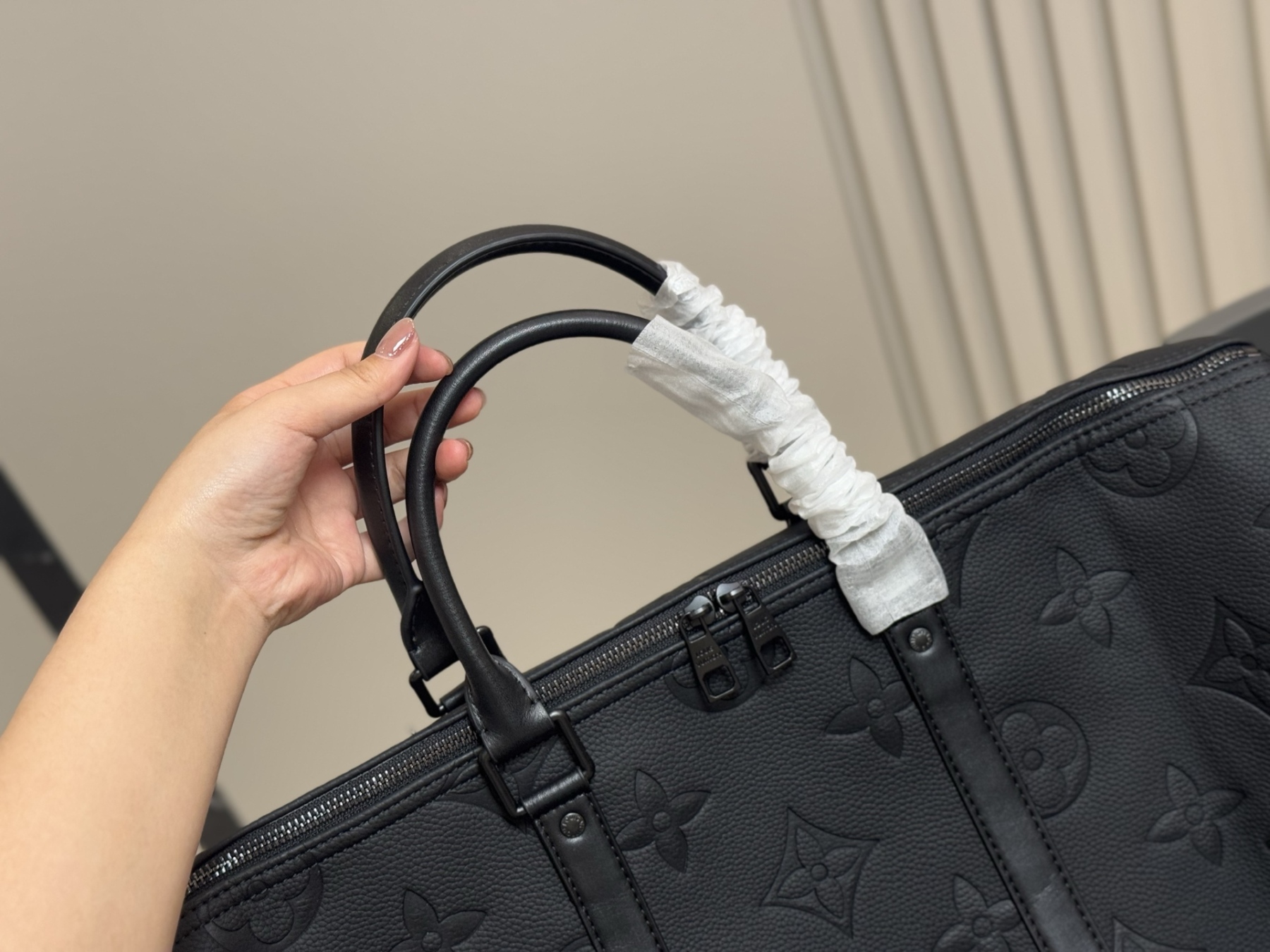 Louis new arrival black Keepall bag size: 50 cm