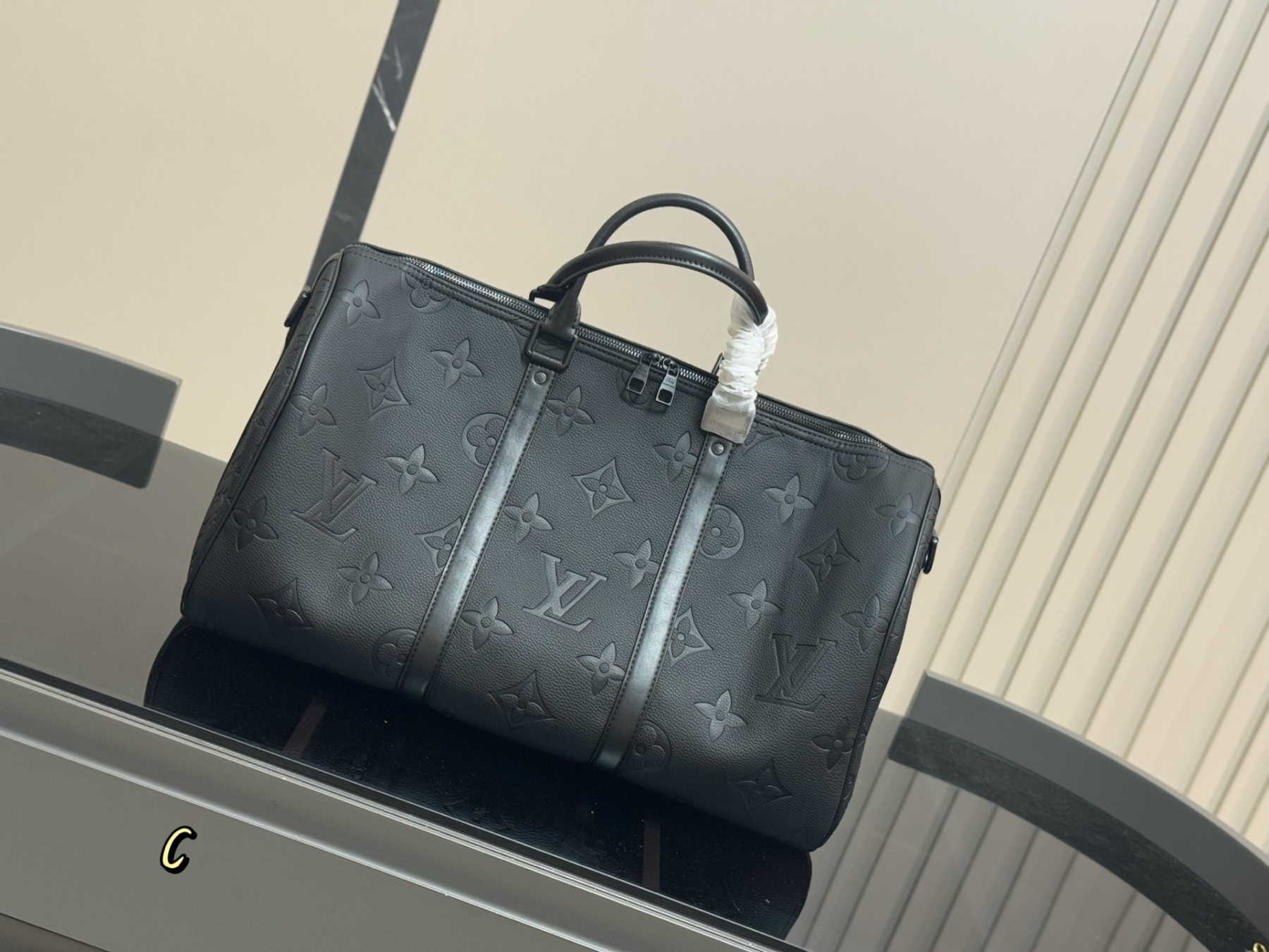 Louis new arrival black Keepall bag size: 50 cm