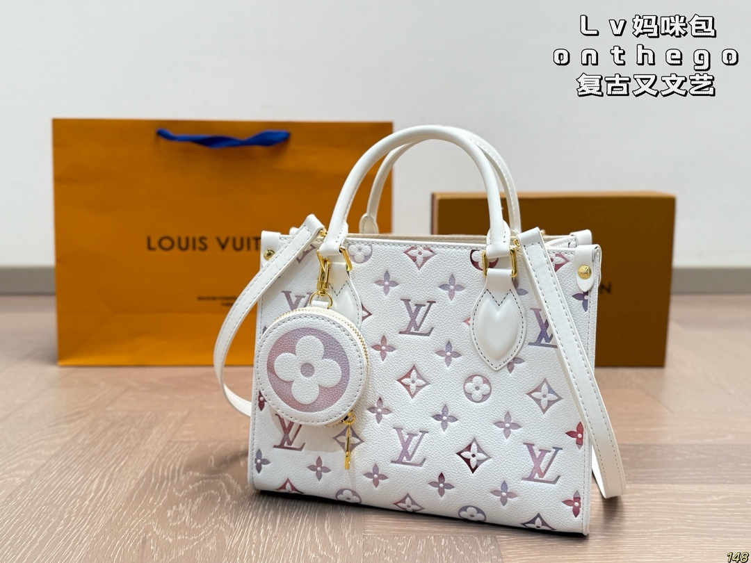 Louis new arrival 25ss onthego tote bag size: 25*20 cm