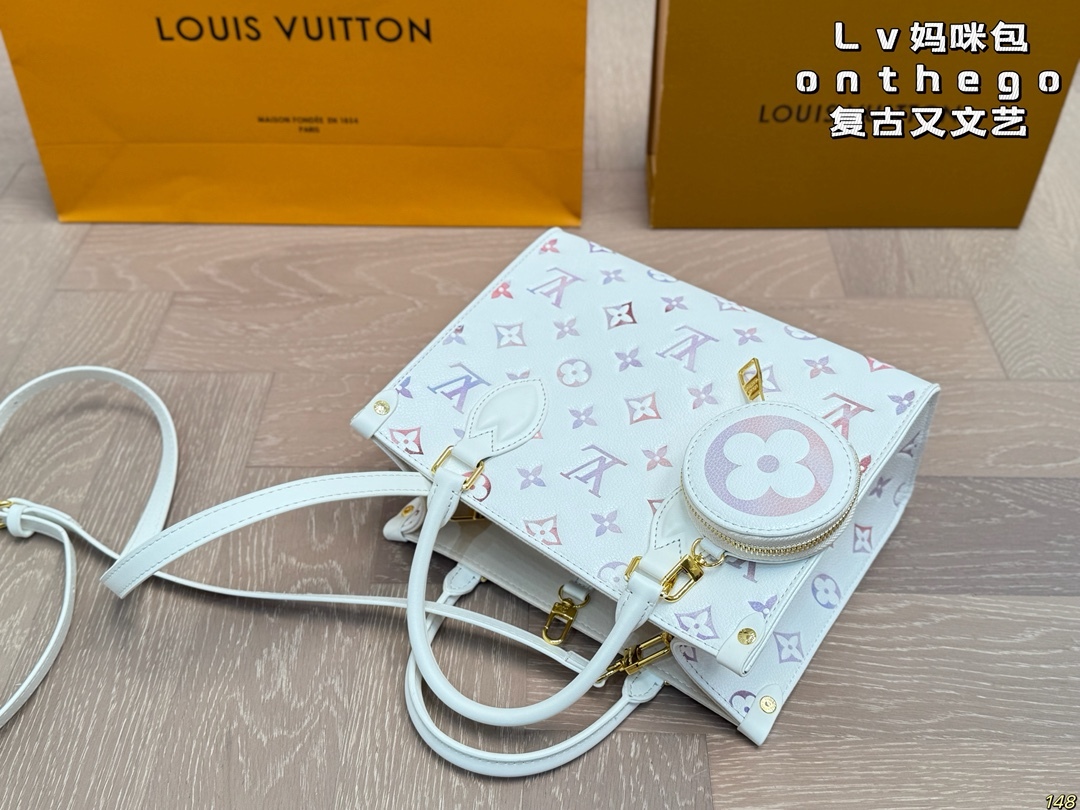 Louis new arrival 25ss onthego tote bag size: 25*20 cm
