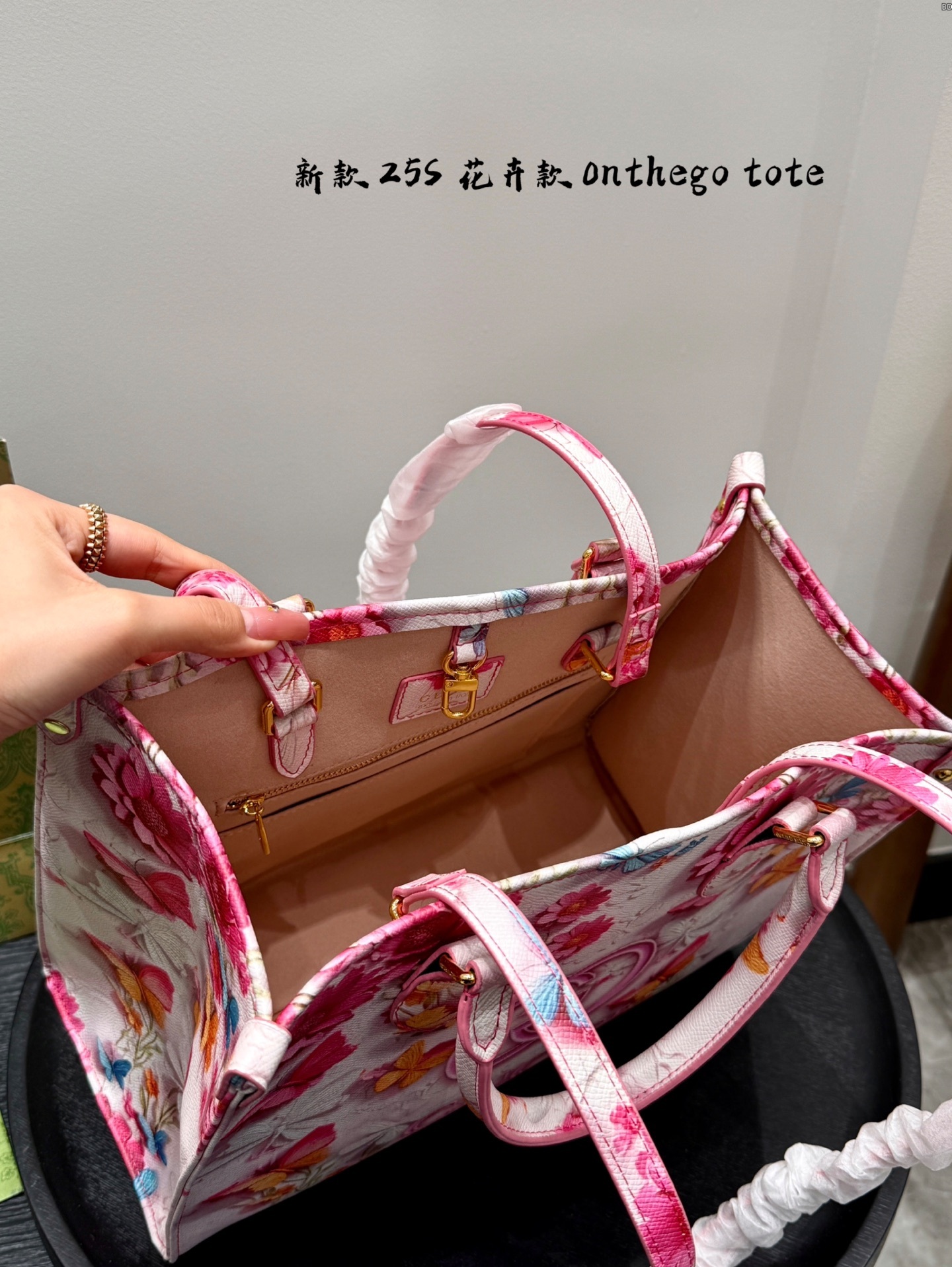 GG new arrival Onthego Tote bag size: 25 cm