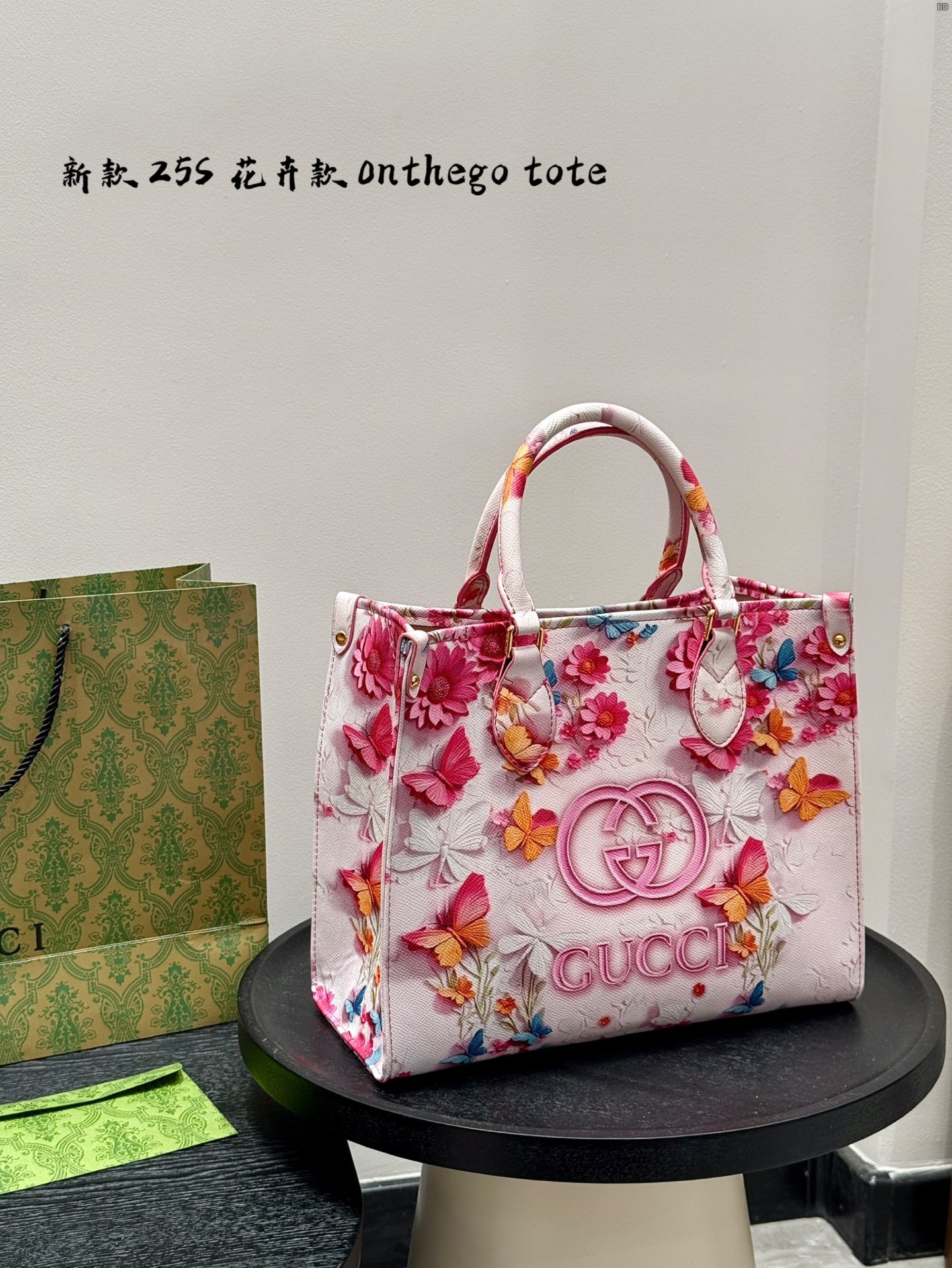 GG new arrival Onthego Tote bag size: 25 cm