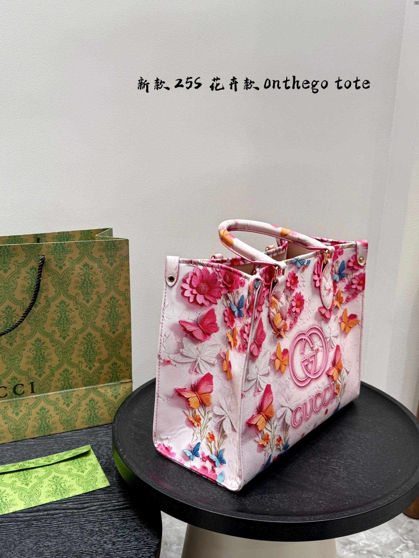 GG new arrival Onthego Tote bag size: 25 cm