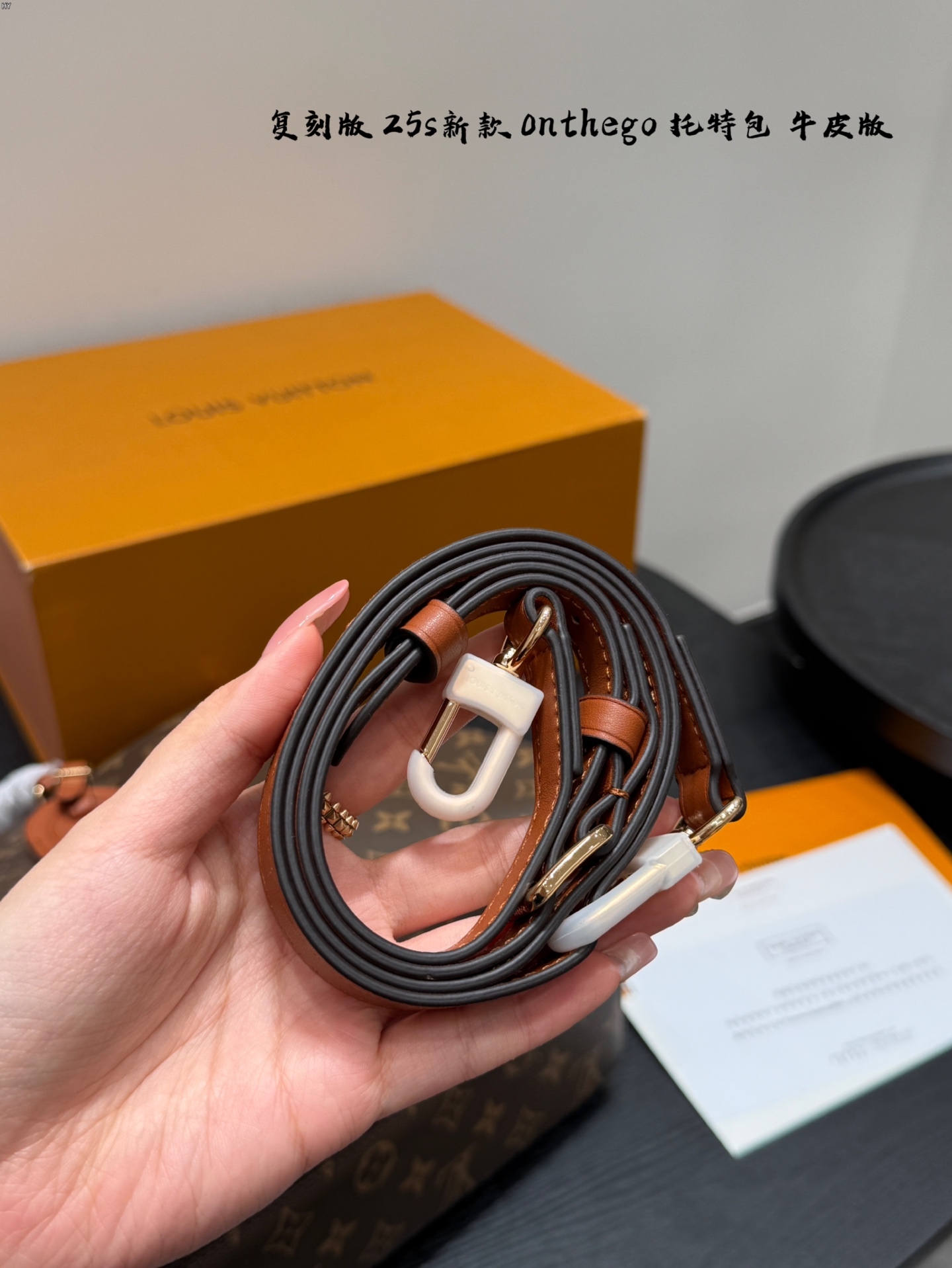 Louis new arrival 25ss onthego tote bag size: 41 cm