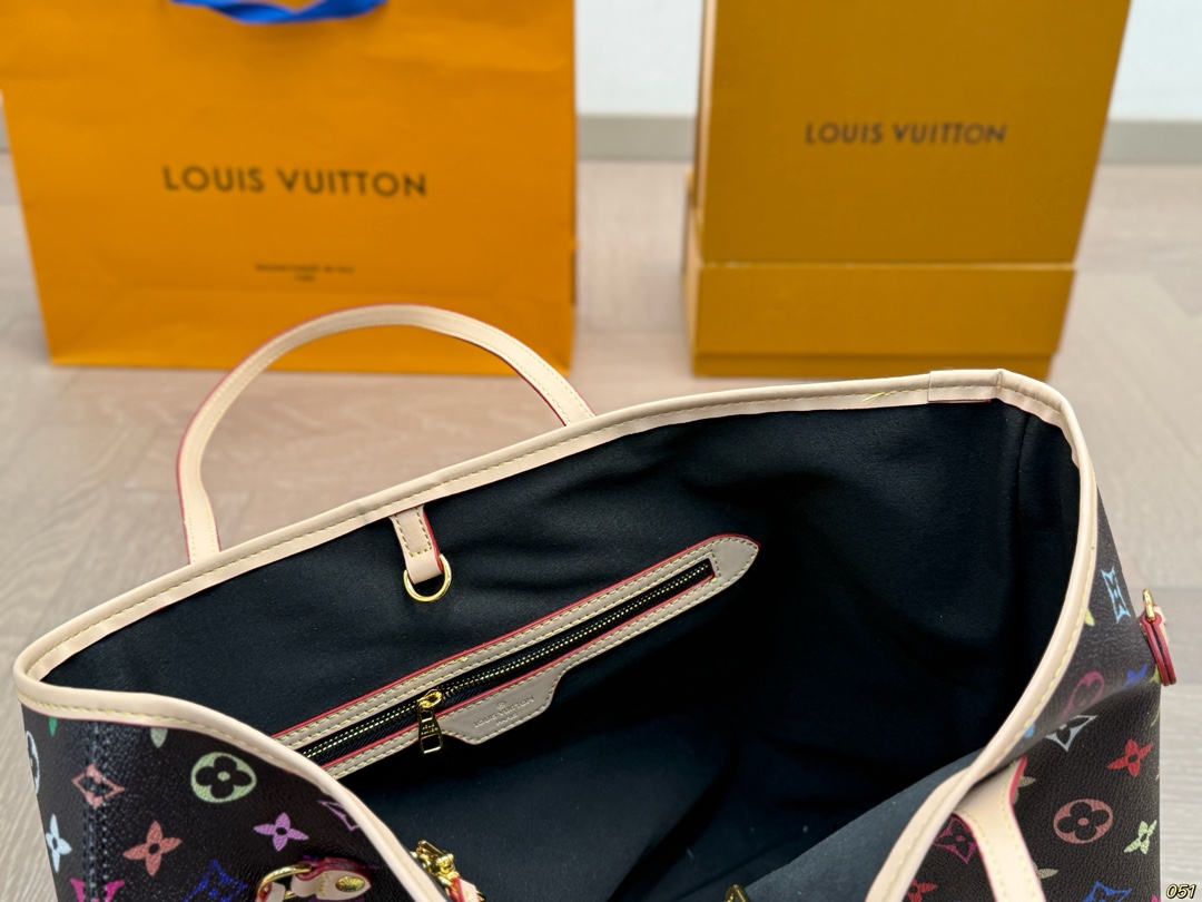Louis new arrival neverfull bag size: 32*28 cm
