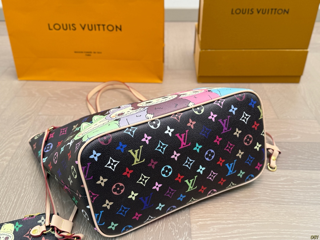 Louis new arrival neverfull bag size: 32*28 cm