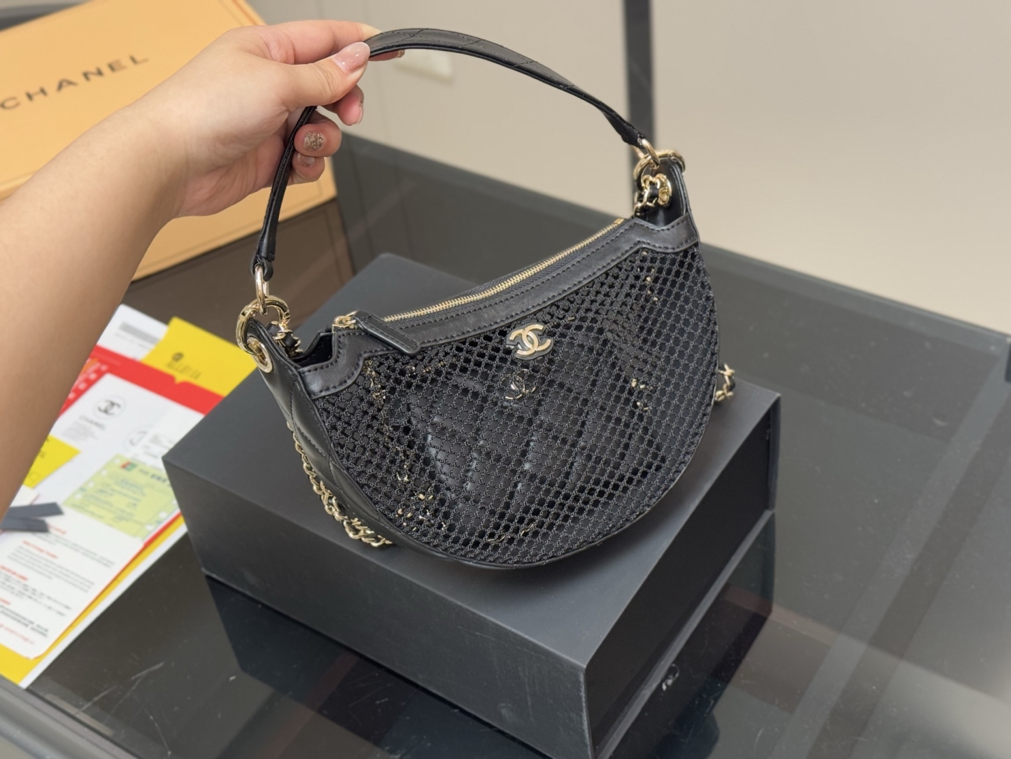 cc-new-arrival-25ss-bag-size-24-14-cm-3536