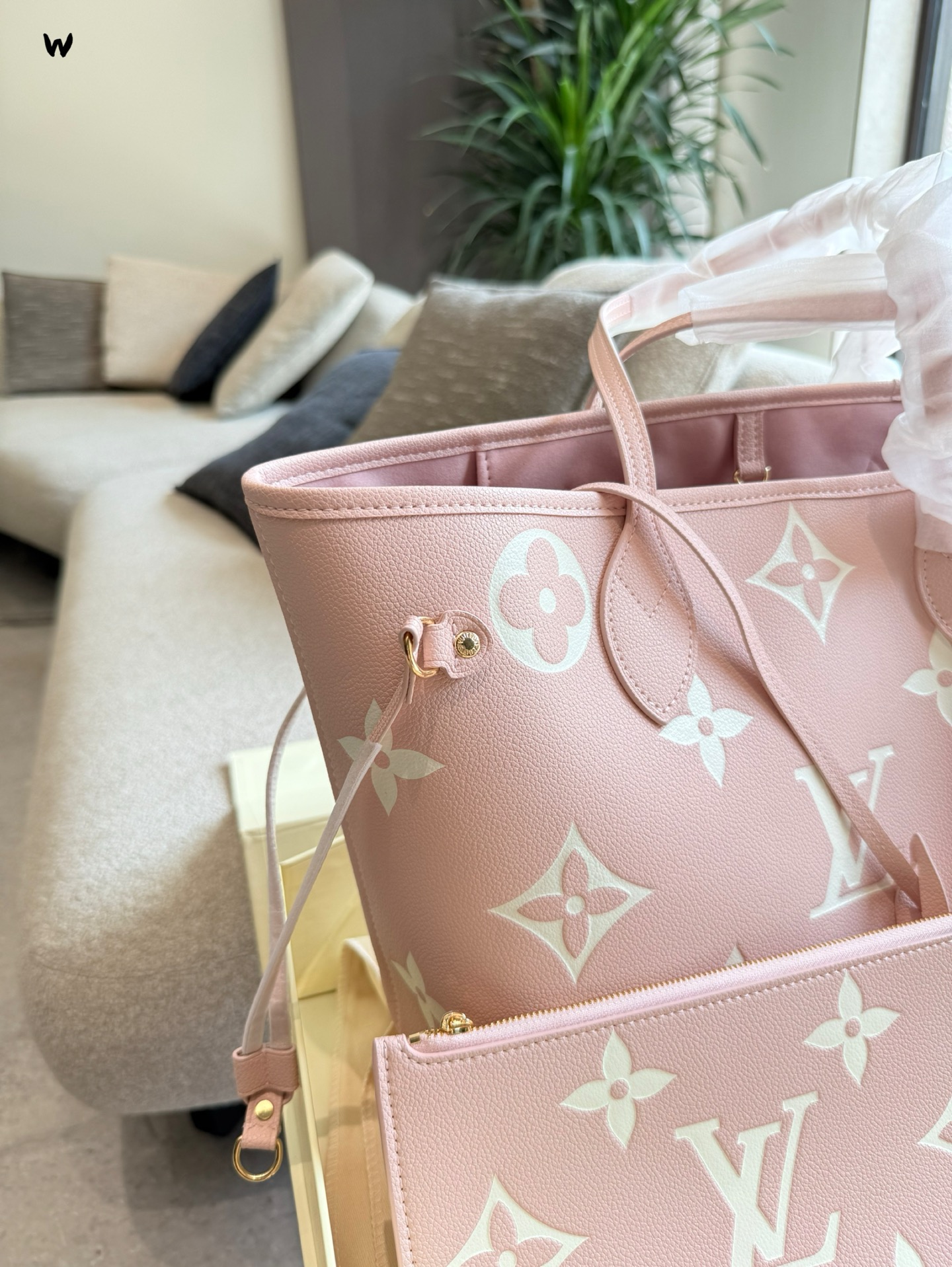 Louis new arrival neverfull bag size: 30*32cm