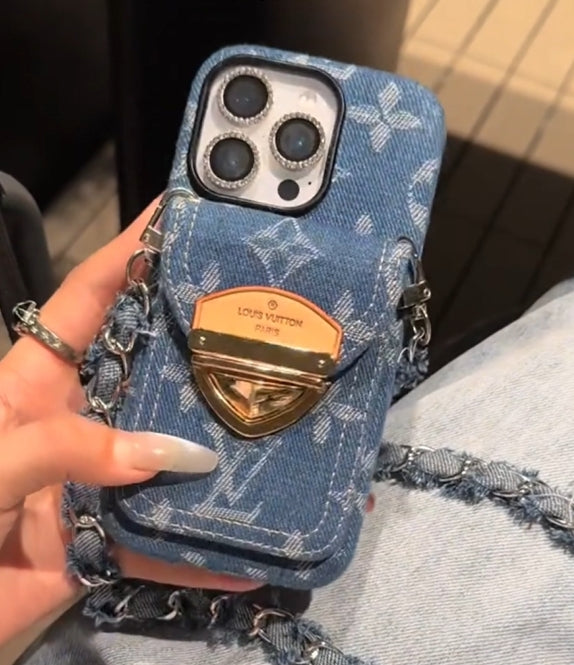 luxury-style-crossbody-magnetic-card-holder-iphone-case-7335