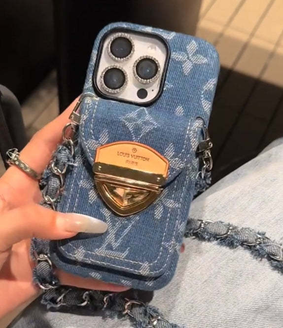 luxury-style-crossbody-magnetic-card-holder-iphone-case-7335