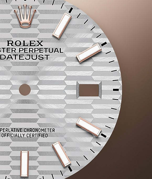 Rolex Datejust 36 Oystersteel and Everose gold Ref# 126281RBR-0022