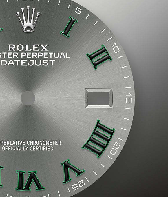 Rolex Datejust 36 Oystersteel and white gold Ref# 126284RBR-0037
