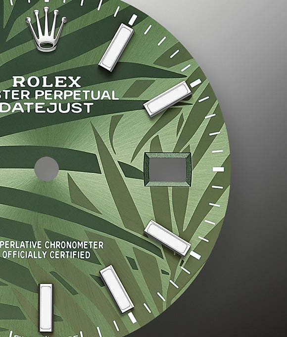 Rolex Datejust 36 Oystersteel and white gold Ref# 126284RBR-0040