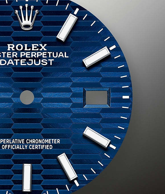 Rolex Datejust 36 Oystersteel and white gold Ref# 126284RBR-0041