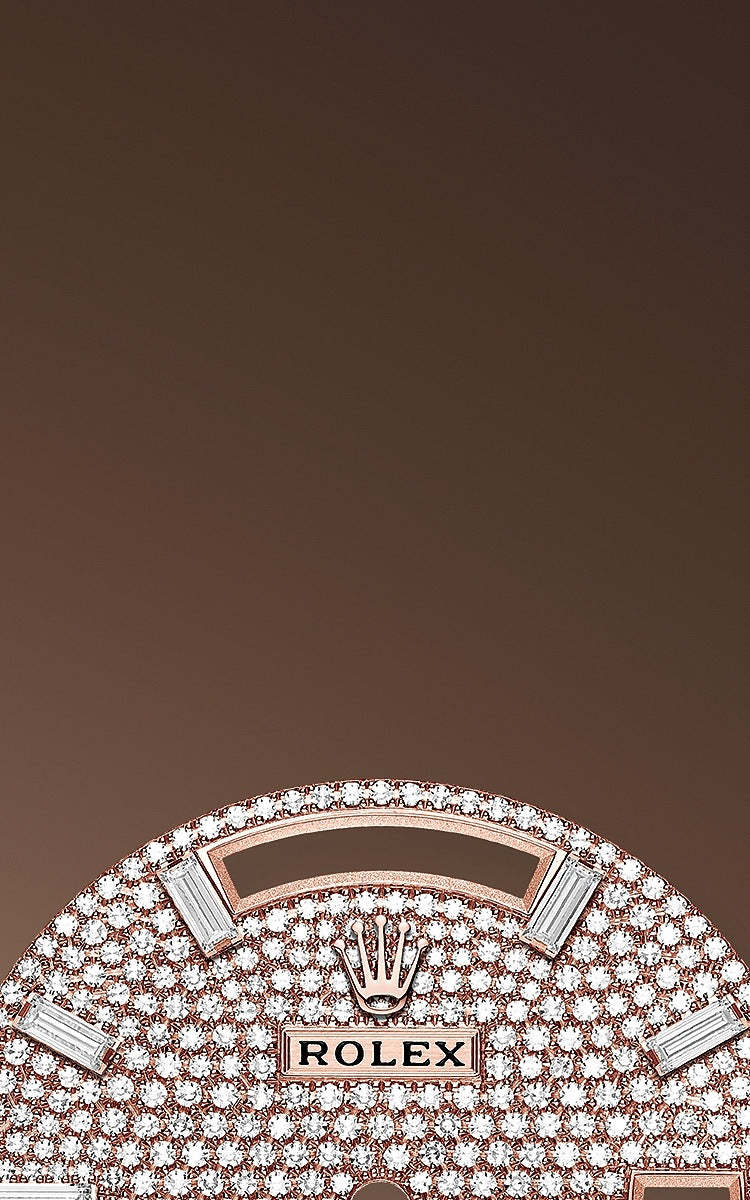 Rolex Day-Date 40 Everose gold Ref# 228345RBR-0002