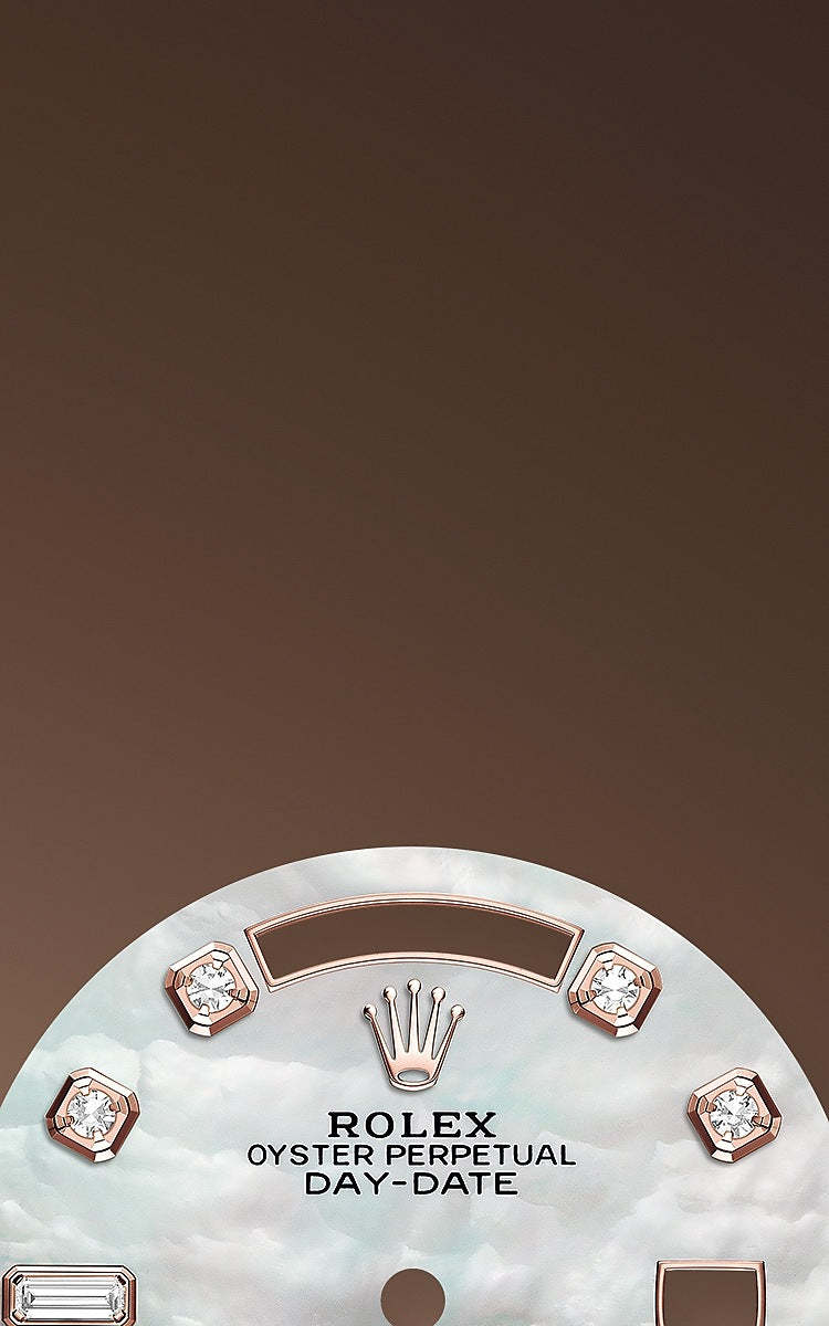 Rolex Day-Date 36 Everose gold Ref# 128235-0032