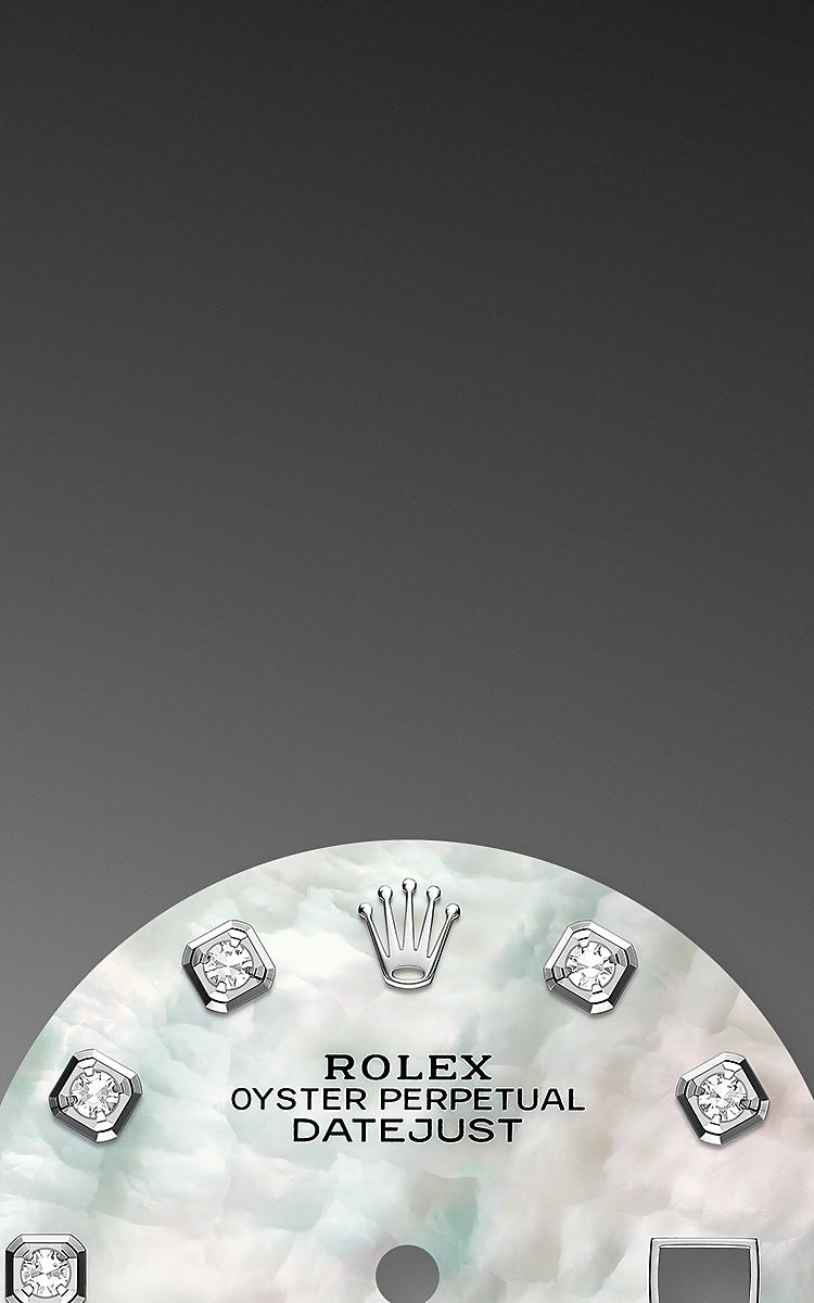 Rolex Datejust 36 Oystersteel and white gold Ref# 126284RBR-0012